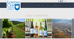 Desktop Screenshot of lovingcupwine.com